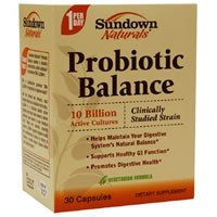 Sundown Naturals Probiotic Balance Review