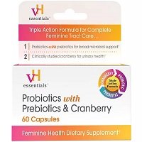 vH essentials Probiotics with Prebiotics & Cranberry Review